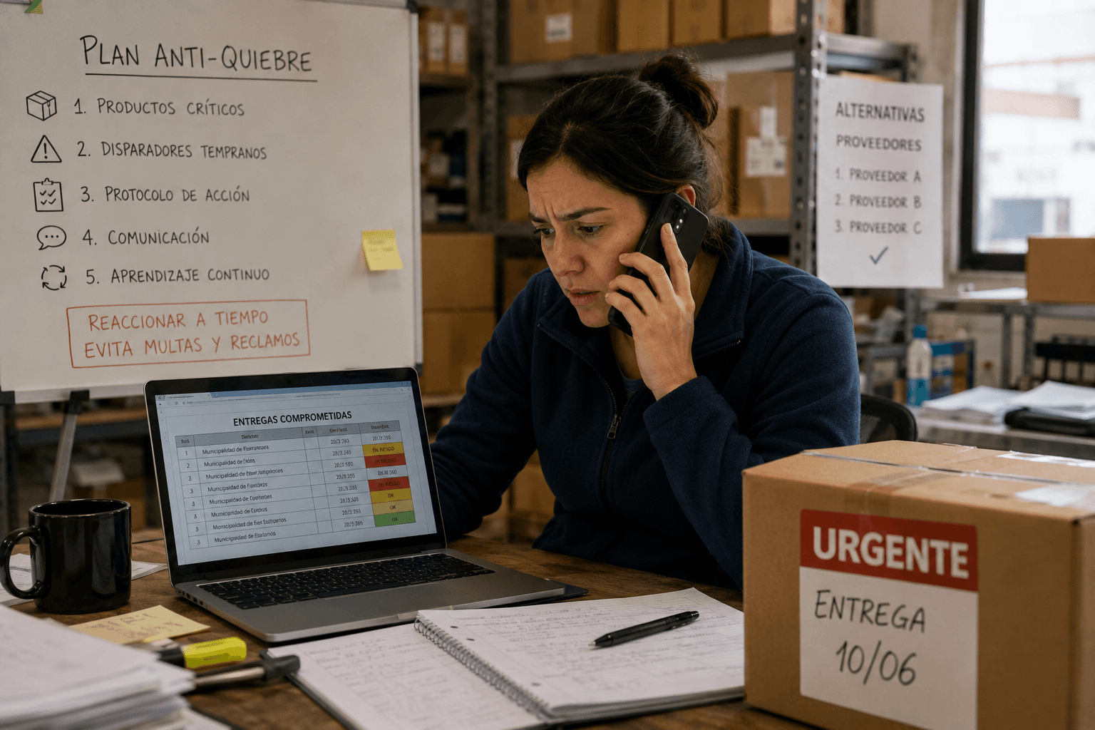 Plan anti-quiebre: cómo prevenir multas y reclamos cuando tu proveedor falla